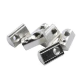 304 European Standard 20/30/40/45 Elastic spring steel ball nut block For Aluminum Material