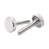 304 Stainless Steel Flat Head Knurled Thumbscrew
