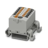 PTFIX 6/12X2,5-NS35A GY - 3273220 - Phoenix Contact Push-In Distribution Block for DIN Rail Mounting