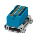 PTFIX 6/18X2,5-NS35A BU - 3273244 - Phoenix Contact Push-In Distribution Block for DIN Rail Mounting