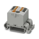 PTFIX 6/6X2,5-NS35A GY - 3273198 - Phoenix Contact Push-In Distribution Block for DIN Rail Mounting