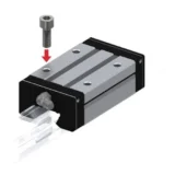 Narrow Tapped Hole - SSR-XW Block - THK