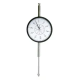Mitutoyo Dial Gauge, Flat Back, ISO Type - Series 3 - Jeweled Bearing, Shockproof, 50mm, 0,01mm