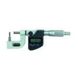 Mitutoyo Digital Tube Micrometer, IP65 - Series 395 - Spherical Anvil Flat Spindle, 0-25mm