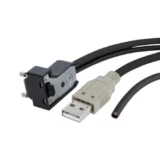 IDS USB 2.0 and I/O, Y Standard Cable, Angled Downwards, Angled, Screwable, 3 m