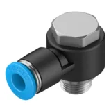 QSLV-G1/8-6 - Push-In L-Fitting - Festo Pneumatic Fittings