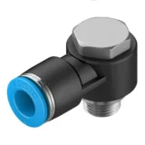 QSLV-G1/8-8 - Push-In L-Fitting - Festo Pneumatic Fittings