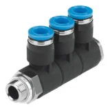 QSLV3-G3/8-8 - Multiple Distributor - Festo Distributors