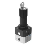 LRPS-1/4-4 – Precision Pressure Regulator – Festo Compressed Air Regulator