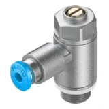GRLZ-1/8-QS-3-D - One-way Flow Control Valve - Festo Flow Control Valves