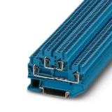 STTB 1,5 BU - Double-level Spring-cage - 3031160 - Phoenix Contact Terminal Block