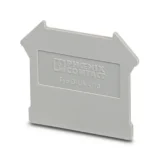Phoenix Contact D-UK 4_10 Terminal Block End Cover Gray