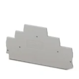 Phoenix Contact D-ST 2,5-3L End Cover, Gray