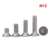 304 Hex Socket Flat Head Cap ScrewsM12A