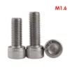 304 Hex Socket Head Cap Screws - M1