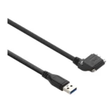 IDS USB 3.0 Standard Cable, Left Angled, Screwable, 5 m