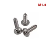 Round Head Tapping Screw Cross Pan Head M1.4