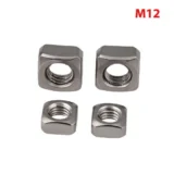 304 Square Nuts M12