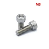 316 Hex Head Screw M3