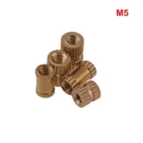 Injection Molding Brass Knurled Nuts M5
