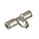 Trachea Quick Plug Four-Way Joint Full Copper Nickel-Plated PEG6-4 / 8-6 / 12-10 / 14-12