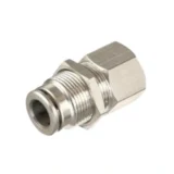 Trachea Quick Plug Connector All Copper Nickel-Plated Internal Thread Separator PMF6-01 / 02/03/04