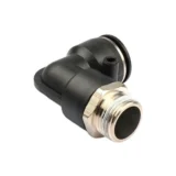 Thread Elbow Straight Through Pneumatic PU Trachea Quick Connector